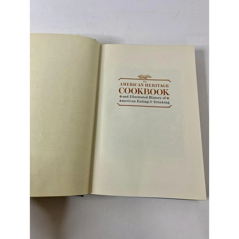 THE AMERICAN HERITAGE‎ COOKBOOK Set Volume 1 & 2 Slipcase 1964 Recipes History